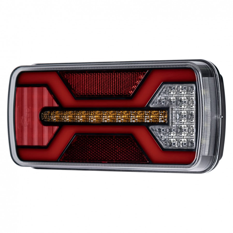 Truck LED X RANGE Rear Multi Function Trailer Combination Lamp - 12/24V