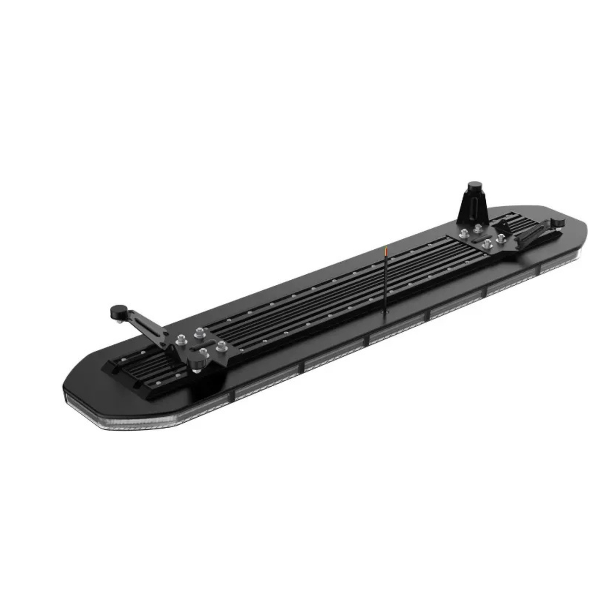 APEX Black Top LED Warning Lightbar 1200mm – Low Profile ECE R65 Amber Beacon, 10–30V