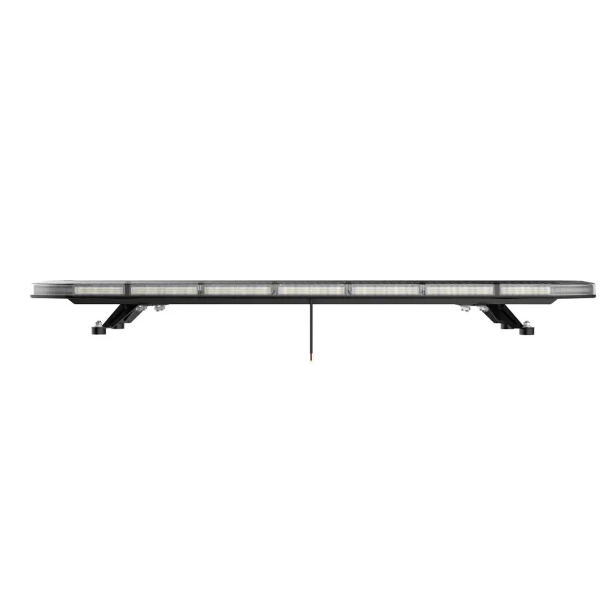 APEX Black Top LED Warning Lightbar 1200mm – Low Profile ECE R65 Amber Beacon, 10–30V