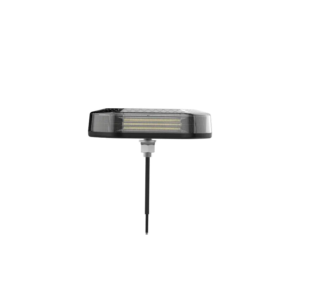280mm Low Profile LED Mini Lightbar – ECE R65 Amber Warning Beacon, Single Bolt Mount, 10–30V