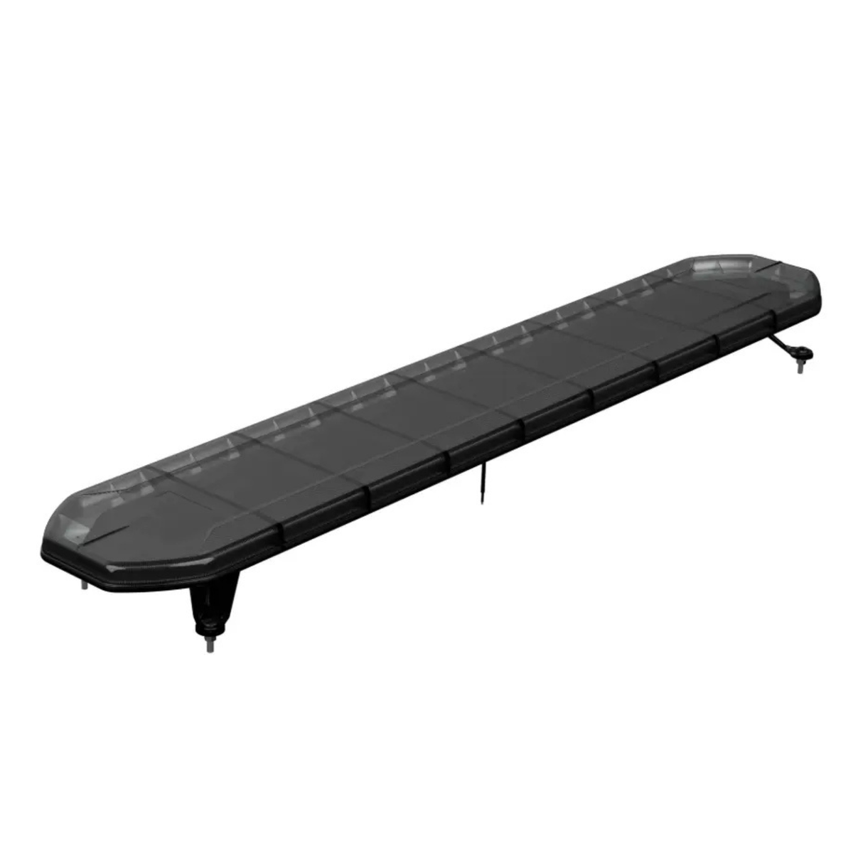 APEX Smoked LED Warning Lightbar 1500mm – Low Profile ECE R65 Amber Beacon, Smoked Lens, 10–30V