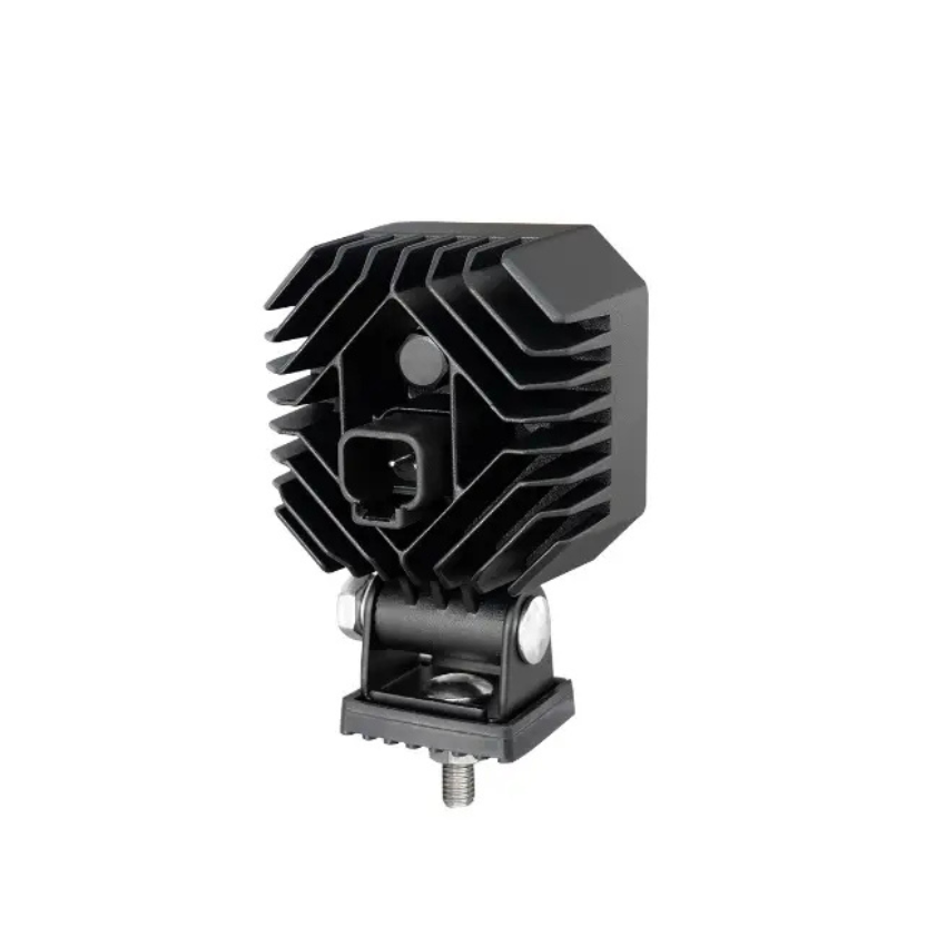Premium 4 LED Square Work Light – 20W OSRAM, 1,764 Lumens, Flood Beam, 12/24V, IP69K