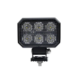 Premium 6 LED Rectangular Work Light – 30W OSRAM, 2,730 Lumens, Flood Beam, 12/24V, IP69K