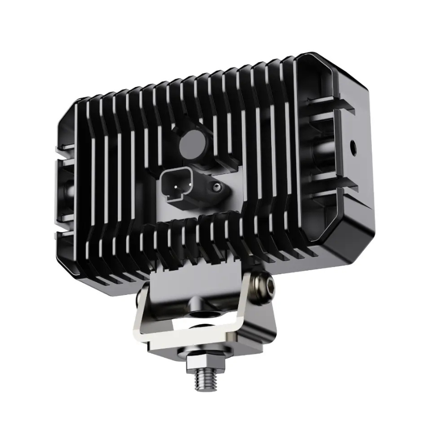 Premium 15 LED Rectangular Work Light – 90W, 5,605 Lumens, OSRAM LEDs, Flood Beam, 12/24V, IP69K