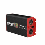 12V 1200W Pure Sine Wave Power Inverter – DC to AC, LCD Display, Wireless Remote, IP21