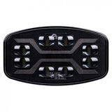 Truck LED X RANGE LED Driving Lamp with Position and Strobe Lamp - Oval
