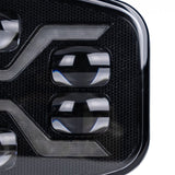 Truck LED X RANGE LED Driving Lamp with Position and Strobe Lamp - Oval