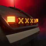 Truck LED X RANGE LED Driving Lamp with Position and Strobe Lamp - Oval