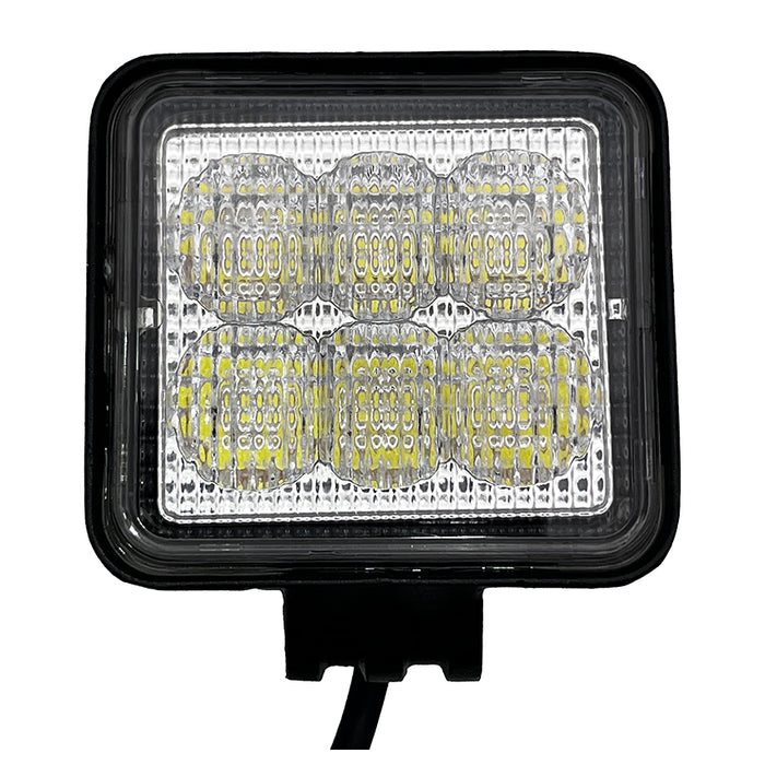 Galaxy 18W Square LED IP68 Work Lamp with Flood Beam