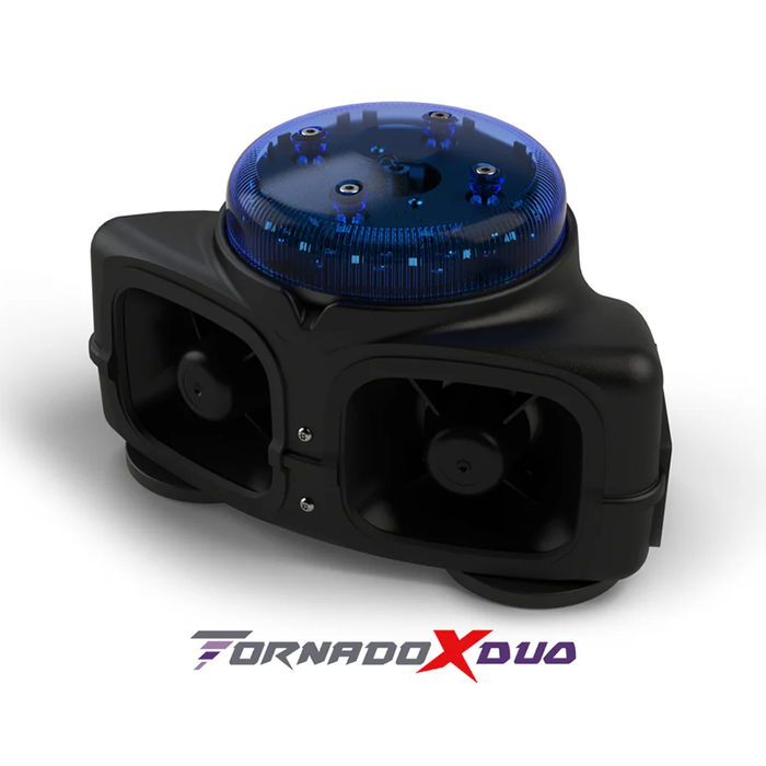 Redtronic TornadoX DUO LED Beacon with Integrated Siren