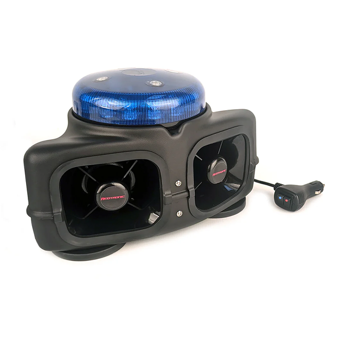 Redtronic TornadoX DUO LED Beacon with Integrated Siren