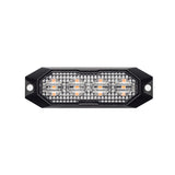 AXIS™ LED Warning Module – R65 Surface Mount Directional Strobe, 12–24V - Amber