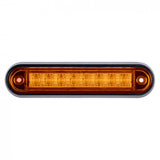 Truck LED Side Marker Light – Amber, 8 LED, 12/24V, IP67 Rated with Durable ABS Housing