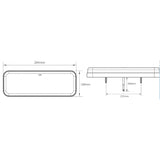 Truck LED L18 Series Multifunction Rear LED Lamp With Dynamic Indicator