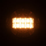 Truck LED 'Hamburger' LED Slim Line Rear Round Stop & Tail Lamp (9-33V)