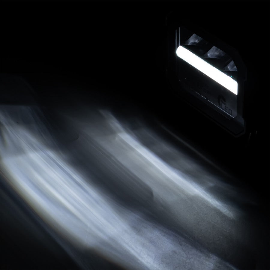 Truck LED Compact Square Driving Lamp with DRL Function