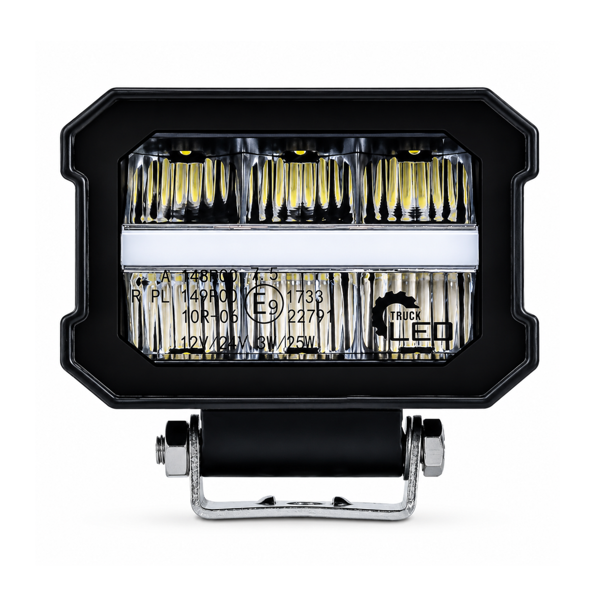 Truck LED OSRAM LED Driving Light with DRL | 2200 Lumens | ECE R149 Approved | 12-24V