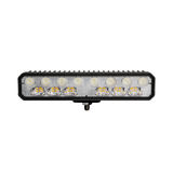 LAP LED Work Lamp with R65 Amber Strobe – 3780 Lumen Flood Beam, ECE R10/R65 Approved, 10–30V