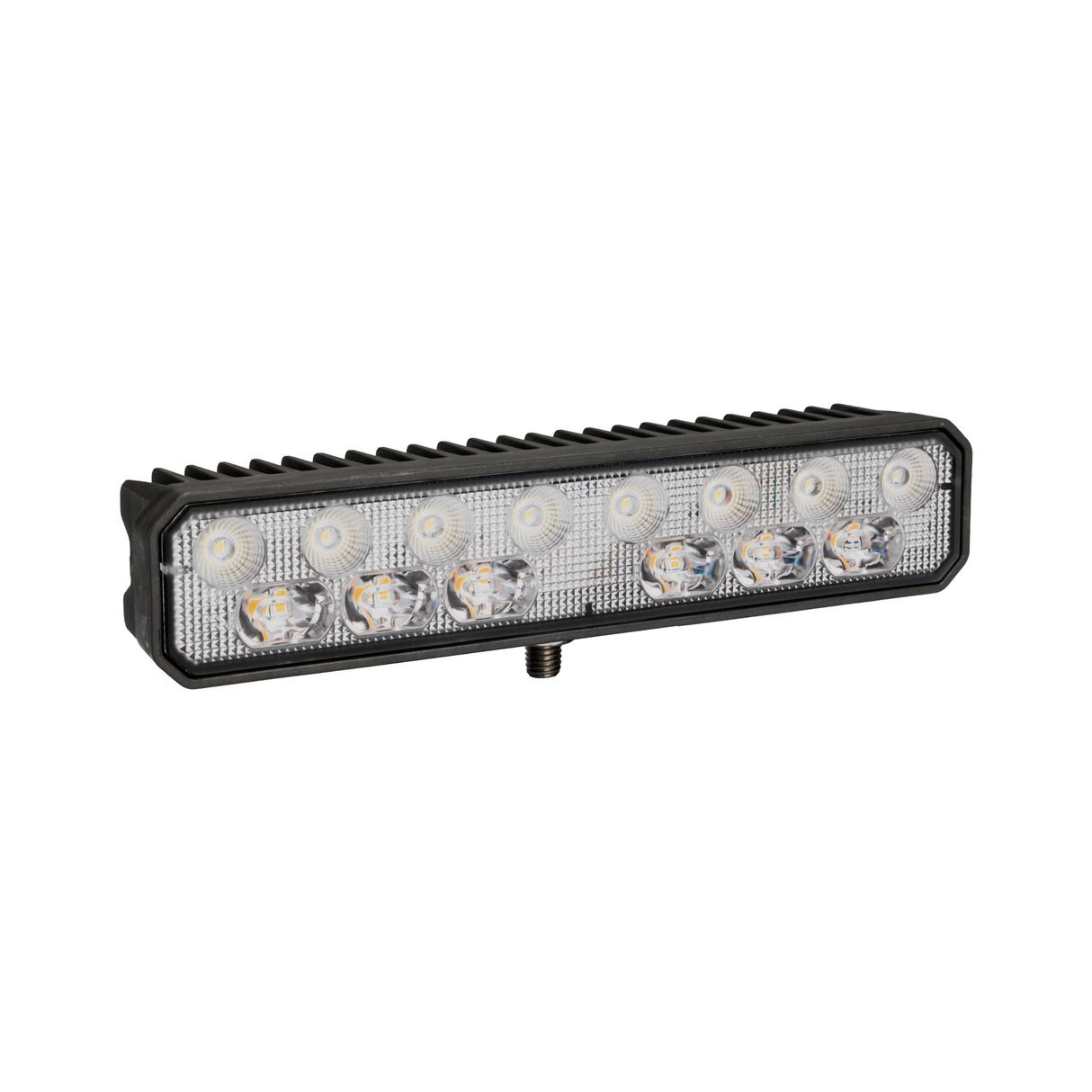LAP LED Work Lamp with R65 Amber Strobe – 3780 Lumen Flood Beam, ECE R10/R65 Approved, 10–30V