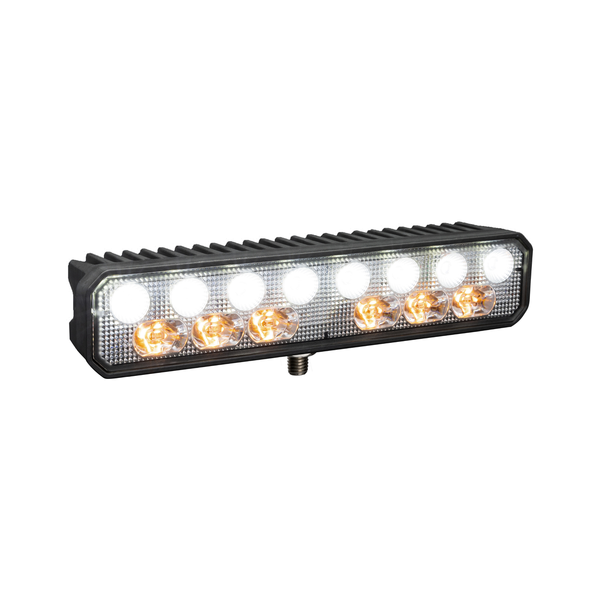 LAP LED Work Lamp with R65 Amber Strobe – 3780 Lumen Flood Beam, ECE R10/R65 Approved, 10–30V