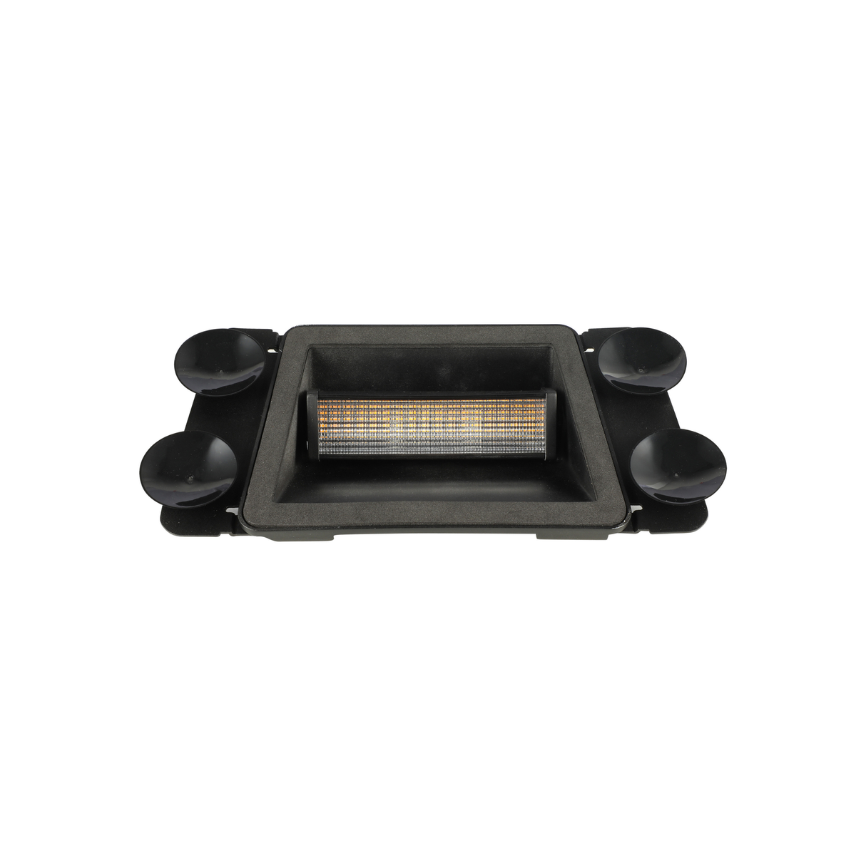 LAP Covert Internal LED Dashboard Warning Light 18 – ECE R65 Approved, Plug & Play, 10–30V - Amber
