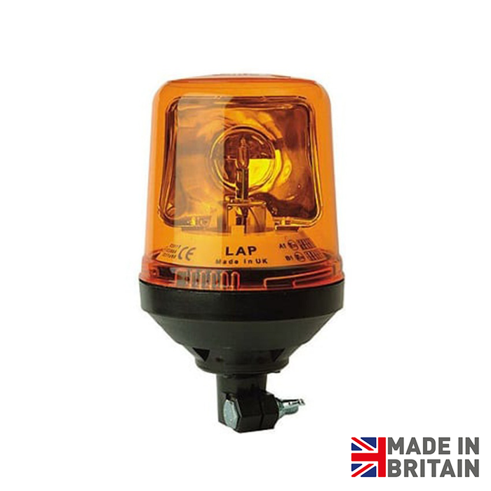 DIN Pole Mount Rotating Flashing Beacon