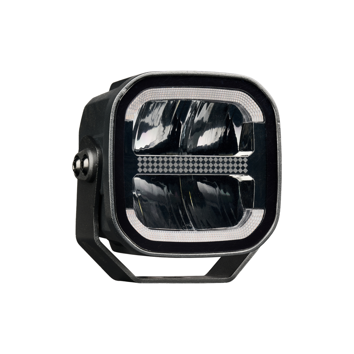 LAP Electrical 4" Round LED Driving Light – 4800 Lumen with Dynamic White & Amber Position Light, ECE Approved, 10–30V