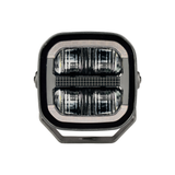 LAP Electrical 4" Round LED Driving Light – 4800 Lumen with Dynamic White & Amber Position Light, ECE Approved, 10–30V