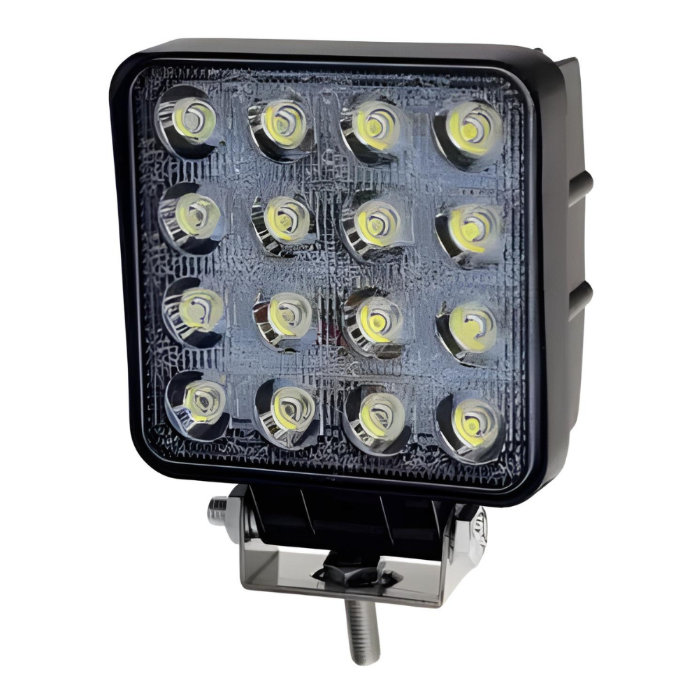 LAP Heavy Duty 48W LED Work Lamp – 2800 Lumen Flood Beam, ECE R10 Approved, 10–30V