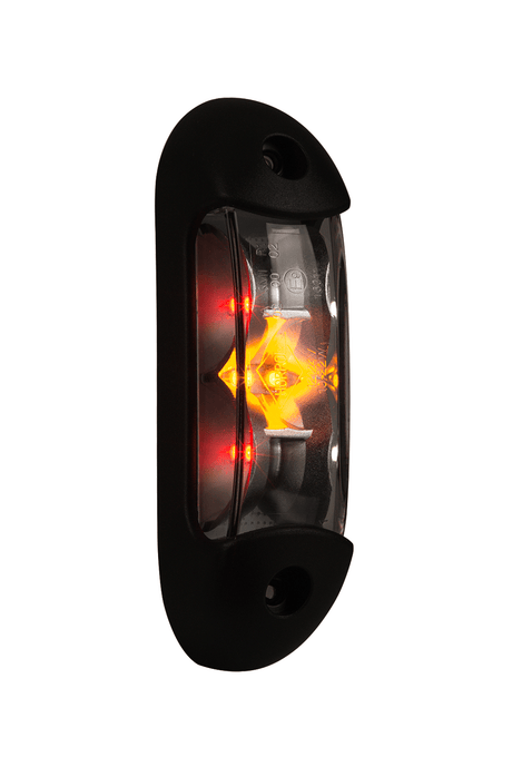 Truck LED Universal Compact Low Profile 3-in-1 Marker Lamp (L2410) with six LEDs for front, rear and sides.