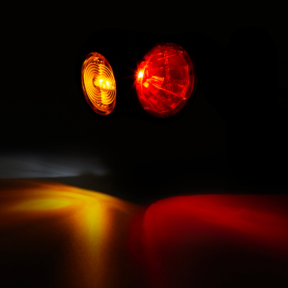 Truck LED Flexible Rubber Stalk Mount Angled LED Marker Lamp