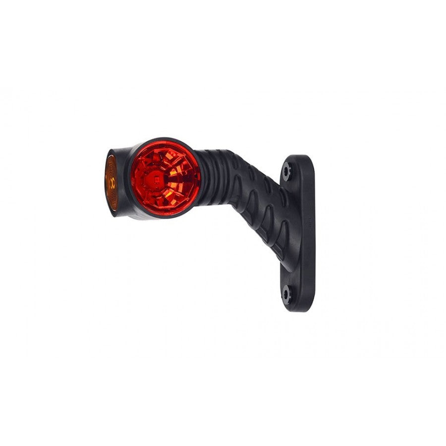 Truck LED Flexible Rubber Stalk Mount Angled LED Marker Lamp