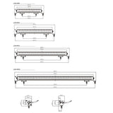 TRALERT® Nemesis 370 LED Driving Light Bar – 5040 Lumen with White & Amber Position Light, ECE Approved, 10–32V