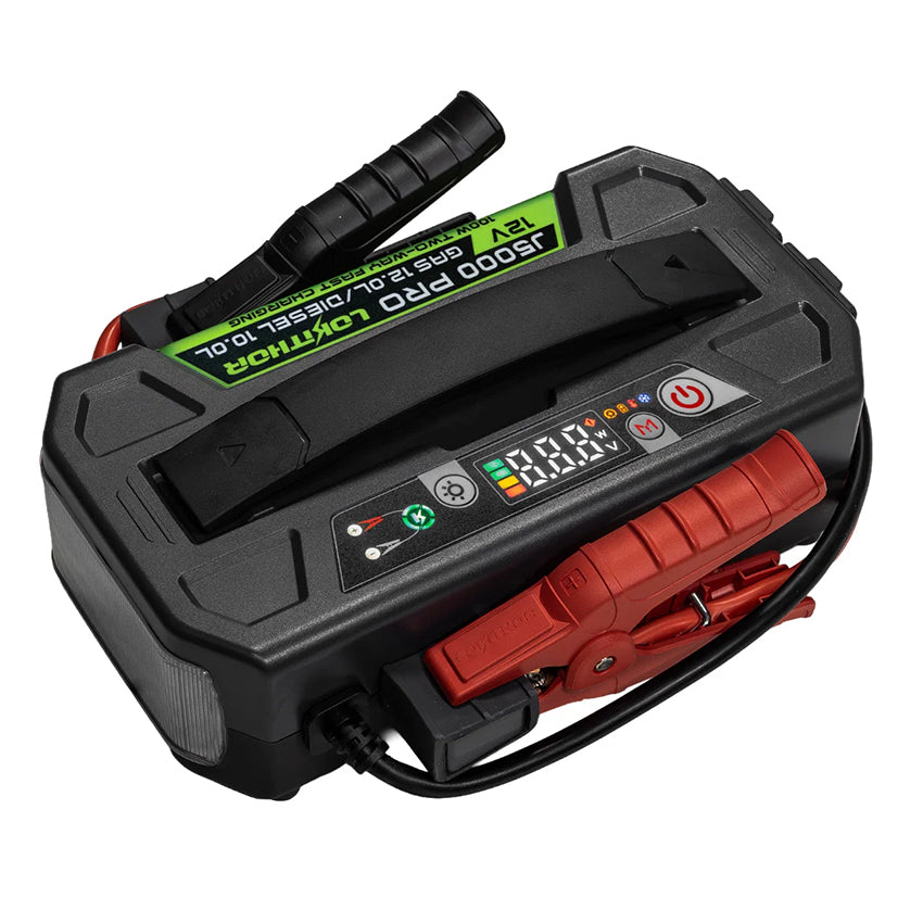 Lokithor 5000A 12V Jump Starter & Power Bank – LiFePO4 Booster Pack with Fast Charging