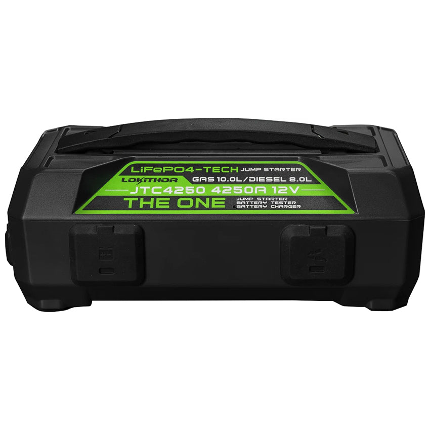 Lokithor JTC4250 ‘The One’ 4250A Jump Starter & Battery Charger – 12V LiFePO4 Booster Pack with 100W Fast Charging