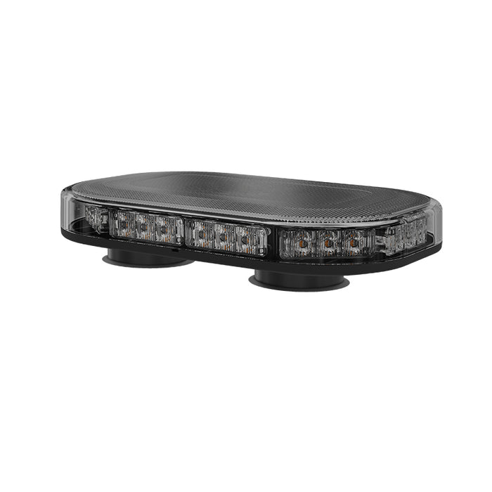 LED Autolamps MLB 246 Mini R65 Approved Compact LED Lightbar (Tinted Lens) - Magnetic Mount