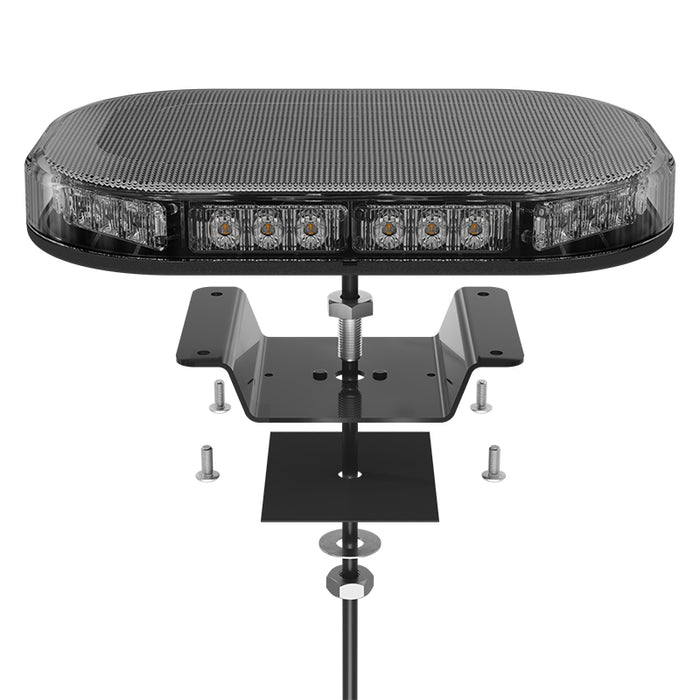 LED Autolamps MLB 246 Mini R65 Approved Compact LED Lightbar (Tinted Lens) - Single Bolt