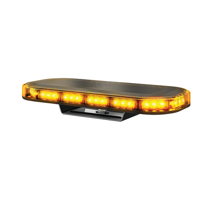 LED Autolamps MLB 380 Mini R65 Approved Compact LED Lightbar (Tinted Lens) - Single Bolt