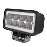 TRALERT® Onix Compact LED Work Light – 1136lm Flood Beam, 12–24V with Deutsch Connector