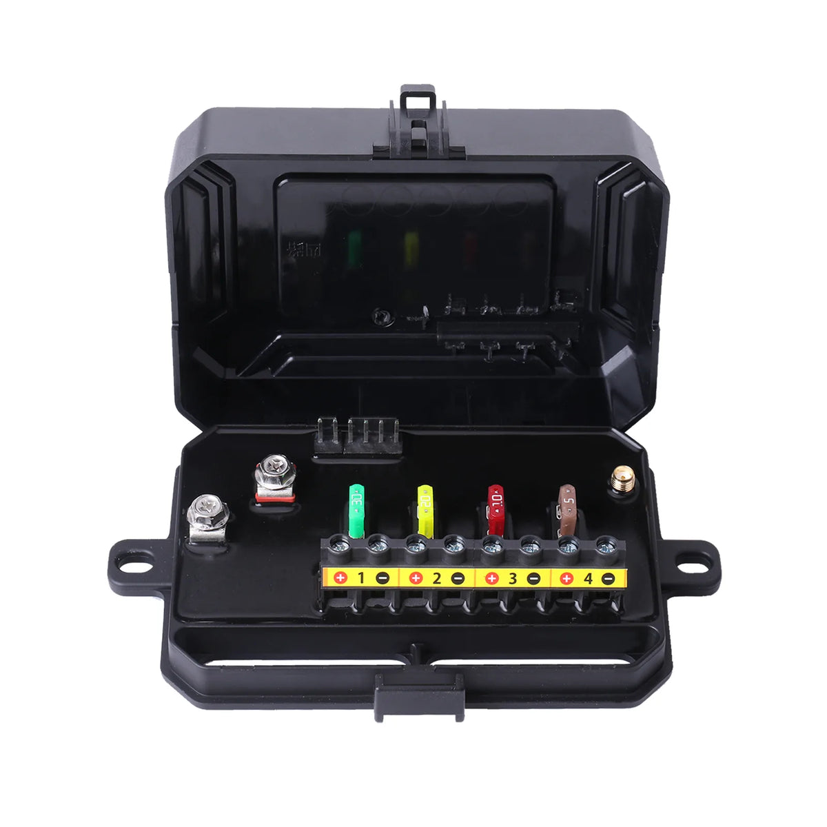 TRALERT® 4-PAD LED Lighting Switch Panel with Smartphone App Control – 4-Button, 12/24V, ECE R10
