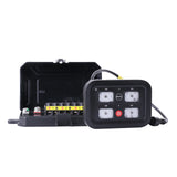 TRALERT® 4-PAD LED Lighting Switch Panel with Smartphone App Control – 4-Button, 12/24V, ECE R10