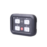 TRALERT® 4-PAD LED Lighting Switch Panel with Smartphone App Control – 4-Button, 12/24V, ECE R10