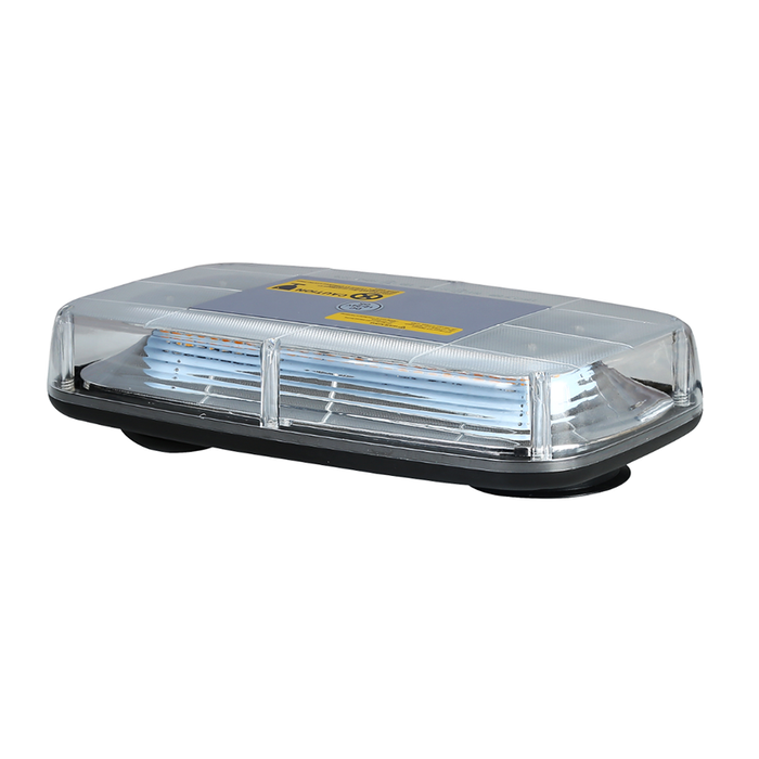 VSWD Mini ECE R65 LED Flashing Lightbar Minibar - Amber
