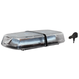 112 Series Mini LED Lightbar – R65 Approved Amber Warning Light with Magnetic Mount - 12/24V
