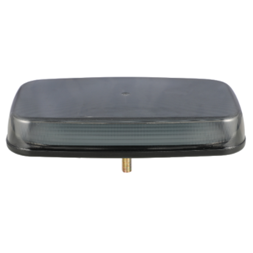 114 Series Smoked Mini LED Lightbar – R65 Approved Amber Warning Light with Single Bolt Mount - 12/24V