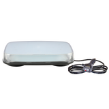 114 Series Mini LED Lightbar – R65 Approved Amber Warning Light with Magnetic Mount - 12/24V