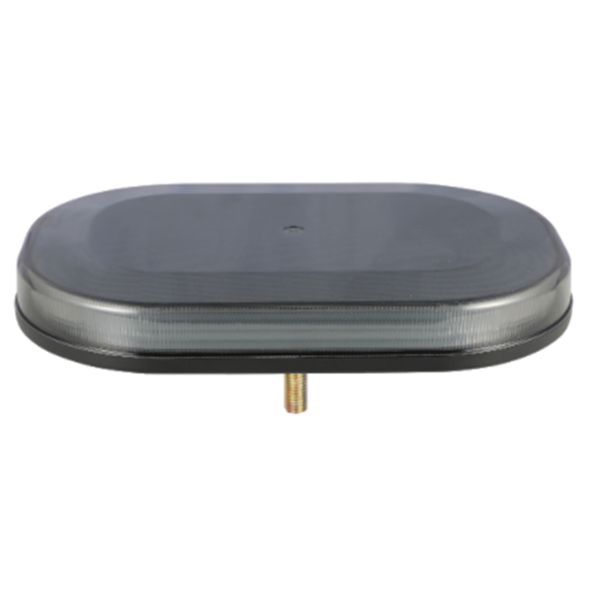 116 Series Smoked Mini LED Lightbar – R65 Approved Warning Light with Single Bolt Mount - 12/24V