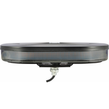 138 Series Smoked Mini LED Lightbar – R65 Approved Amber Warning Light with Single Bolt Mount - 12/24V