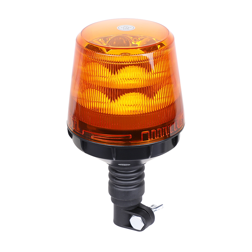 Double Flash High Profile Double LED 210 Series R65 Flashing Beacon - Flexi DIN Mou ...
