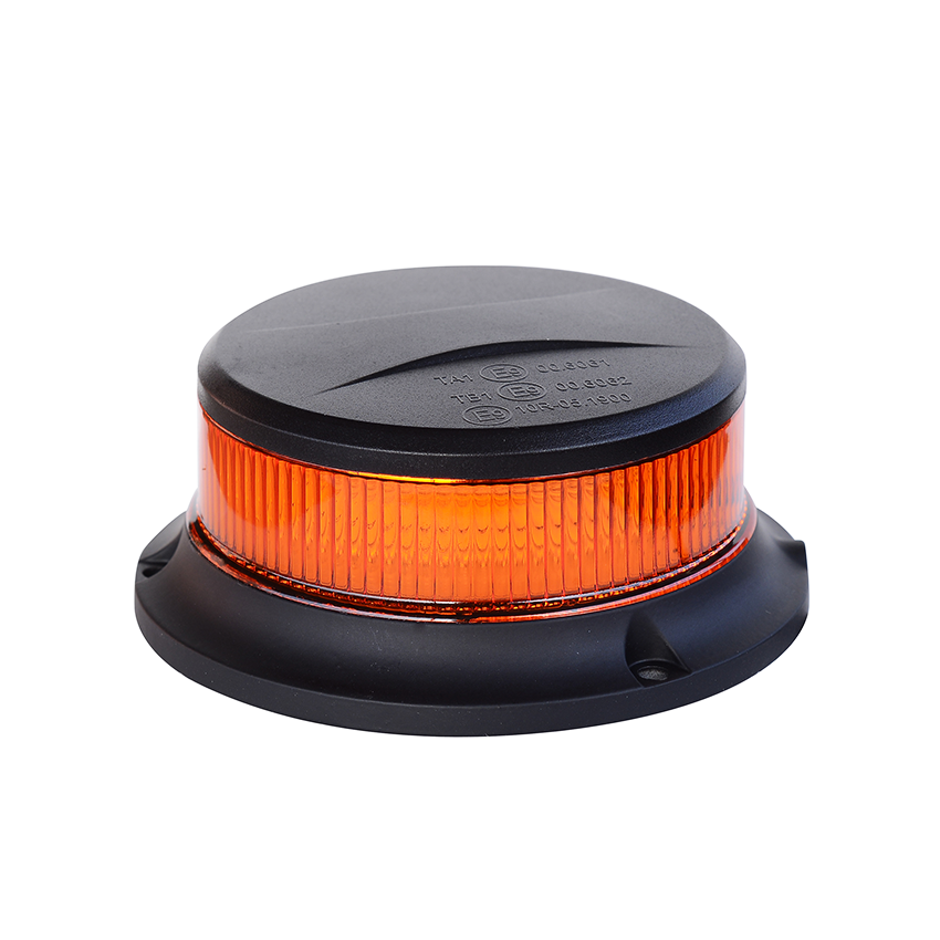 231 Series Compact Low Profile 12/24V LED Flashing Beacon - Three Bolt